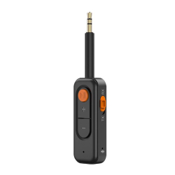 Adaptateur Bluetooth Émetteur Récepteur 2 En 1 Pour Voiture Prise Aux 3.5 Mm Version 5.4 Portée 10 M Autonomie 10 H