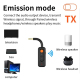 Adaptateur Bluetooth Émetteur Récepteur 2 En 1 Pour Voiture Prise Aux 3.5 Mm Version 5.4 Portée 10 M Autonomie 10 H - www.yon...