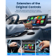 Adaptateur CarPlay Filaire Vers Sans Fil Pour iPhone Connexion WiFi 2.4G 5G Stable Plug And Play Compact - www.yonis-shop.com
