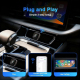 Adaptateur CarPlay Android Auto Sans Fil 2 En 1 Pour Système Filaire Intégré WiFi 6 Bluetooth 5.4 Plug And Play - www.yonis-s...