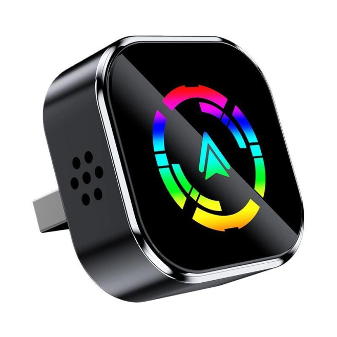 Adaptateur Sans Fil CarPlay Android Auto Bluetooth 5.0 USB Plug And Play Compact Pour Véhicule Compatible CarPlay Filaire - w...
