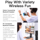Adaptateur Bluetooth 5.4 Émetteur Récepteur Audio AUX Pour Voiture TV Et Casque Autonomie 10 Heures USB-C 10 m - www.yonis-sh...