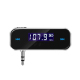 Transmetteur FM Bluetooth Audio Pour Voiture Stéréo Haute Fidélité Écran LCD Mémoire De Fréquence 3,5 Mm