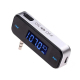Transmetteur FM Bluetooth Audio Pour Voiture Stéréo Haute Fidélité Écran LCD Mémoire De Fréquence 3,5 Mm - www.yonis-shop.com