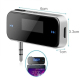 Transmetteur FM Bluetooth Audio Pour Voiture Stéréo Haute Fidélité Écran LCD Mémoire De Fréquence 3,5 Mm - www.yonis-shop.com
