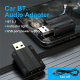 Adaptateur Bluetooth AUX Pour Voiture 2 En 1 Émetteur Récepteur Bluetooth 5.3 AUX Entrée Sortie Appels Mains Libres - www.yon...