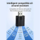 Adaptateur Bluetooth AUX Pour Voiture 2 En 1 Émetteur Récepteur Bluetooth 5.3 AUX Entrée Sortie Appels Mains Libres - www.yon...