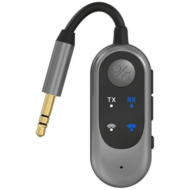 Adaptateur Bluetooth Pour Autoradio 2 En 1 Émetteur Récepteur Bluetooth 5.3 Pour Musique Et Appels Sans Fil - www.yonis-shop.com