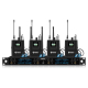 Système De Monitoring In Ear Sans Fil Pour Scène Avec Transmission UHF 80 M Bluetooth Et Multi Récepteurs