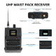 Système De Monitoring In Ear Sans Fil Pour Scène Avec Transmission UHF 80 M Bluetooth Et Multi Récepteurs - www.yonis-shop.com