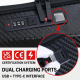 Sac À Dos Gaming Pour Ordinateur Portable 16 Pouces À Coque Rigide Avec Serrure À Combinaison Et Port USB - www.yonis-shop.com