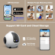 Caméra Robot Pour Animaux Avec Interaction À Distance Vidéo 1440P Vision 360° Et Recharge Automatique - www.yonis-shop.com