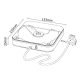 Lecteur CD Externe Pour Voiture Avec Connexion USB Et AUX Pour Autoradios Sans Lecteur CD Compact Et Antichoc - www.yonis-sho...