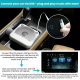 Lecteur CD Externe Pour Voiture Avec Connexion USB Et AUX Pour Autoradios Sans Lecteur CD Compact Et Antichoc - www.yonis-sho...