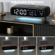 Réveil Numérique LED Avec Veilleuse Deux Alarmes Compte À Rebours Date Température Et Port USB - www.yonis-shop.com