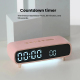 Réveil Numérique LED Avec Veilleuse Deux Alarmes Compte À Rebours Date Température Et Port USB - www.yonis-shop.com