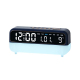 Réveil Numérique De Chevet Avec Veilleuse Réglable Double Alarme Minuteur Affichage Date Température Et Port USB - www.yonis-...
