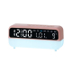 Réveil Numérique De Chevet Avec Veilleuse Réglable Double Alarme Minuteur Affichage Date Température Et Port USB - www.yonis-...