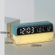 Réveil Numérique De Chevet Avec Veilleuse Réglable Double Alarme Minuteur Affichage Date Température Et Port USB - www.yonis-...