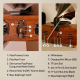Enceinte Bluetooth Vintage Style Gramophone Aspect Bois Noyer Avec Radio FM USB TF AUX Batterie Rechargeable 1800 mAh - www.y...