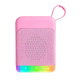 Enceinte Bluetooth Rétro Portable Pour Bureau 5 W Avec Éclairage RGB Carte TF USB AUX Et Autonomie De 6 À 10 Heures - www.yon...