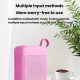 Enceinte Bluetooth Rétro Portable Pour Bureau 5 W Avec Éclairage RGB Carte TF USB AUX Et Autonomie De 6 À 10 Heures - www.yon...