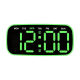 Horloge Murale Numérique Et De Bureau Silencieuse À Grand Affichage LED Date Jour Semaine Luminosité Réglable