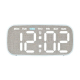 Horloge Murale Numérique Et De Bureau Silencieuse À Grand Affichage LED Date Jour Semaine Luminosité Réglable - www.yonis-sho...