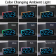 Réveil Numérique LED Avec Veilleuse RGB En L Double Alarme Affichage Date Température Et Luminosité Automatique - www.yonis-s...