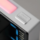 Réveil Numérique LED Avec Veilleuse RGB En L Double Alarme Affichage Date Température Et Luminosité Automatique - www.yonis-s...