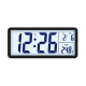 Horloge Numérique LCD Murale Et De Bureau 10 Pouces Avec Thermomètre Intérieur Rétroéclairage Et Alimentation USB - www.yonis...