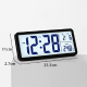 Horloge Numérique LCD Murale Et De Bureau 10 Pouces Avec Thermomètre Intérieur Rétroéclairage Et Alimentation USB - www.yonis...