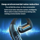 Écouteur Mono Bluetooth À Crochet D’Oreille Avec Réduction De Bruit Autonomie 30 Heures IPX6 Rotatif 180° - www.yonis-shop.com
