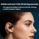Écouteur Mono Bluetooth À Crochet D’Oreille Avec Réduction De Bruit Autonomie 30 Heures IPX6 Rotatif 180° - www.yonis-shop.com