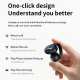 Oreillette Bluetooth Mono Sans Intra Pour Appels Clairs Avec Réduction De Bruit Haut Parleur 13 Mm Autonomie 6 Heures IPX3 - ...