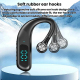 Écouteur Bluetooth Monaural À Réduction De Bruit Avec Crochet Auriculaire Écran LED Autonomie 30 Heures Étanchéité Nano Et US...