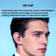 Écouteur Bluetooth Monaural À Réduction De Bruit Avec Crochet Auriculaire Écran LED Autonomie 30 Heures Étanchéité Nano Et US...