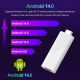 Clé TV Android 14 Pour Streaming 4K 60 FPS Avec Télécommande WiFi 6 2 Go RAM 8 Go ROM - www.yonis-shop.com