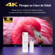 Clé TV Android 14 Pour Streaming 4K 60 FPS Avec Télécommande WiFi 6 2 Go RAM 8 Go ROM - www.yonis-shop.com