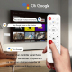 Clé TV Android 14 Pour Streaming 4K 60 FPS Avec Télécommande WiFi 6 2 Go RAM 8 Go ROM - www.yonis-shop.com