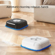 Robot Aspirateur Laveur De Sol Sans Fil Compact Aspiration Puissante Autonomie 2 Heures Niveau Sonore 60 Décibels - www.yonis...