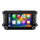 Autoradio GPS 7 Pouces Pour Volkswagen Passat Golf Tiguan Avec CarPlay Sans Fil Android Auto 6 Go 128 Go De 2003 À 2016