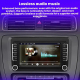 Autoradio GPS 7 Pouces Pour Volkswagen Passat Golf Tiguan Avec CarPlay Sans Fil Android Auto 6 Go 128 Go De 2003 À 2016 - www...