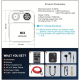 Système De Monitoring Intra Auriculaire Sans Fil Pour Scène 1 Émetteur 1 Récepteur Stéréo Indépendante 8 Ms 2.4 GHz - www.yon...