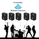 Système De Monitoring Intra Auriculaire Sans Fil Pour Scène 1 Émetteur 1 Récepteur Stéréo Indépendante 8 Ms 2.4 GHz - www.yon...
