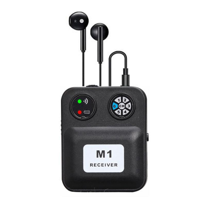 Récepteur De Monitoring Sans Fil Pour Musiciens 6 Canaux Faible Latence Autonomie 10 H Avec Écouteurs Filaires - www.yonis-sh...