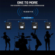 Récepteur De Monitoring Sans Fil Pour Musiciens 6 Canaux Faible Latence Autonomie 10 H Avec Écouteurs Filaires - www.yonis-sh...