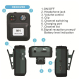 Système De Retour In Ear Sans Fil Pour Scène Latence ≤8 Ms 6 Canaux Multi Récepteurs Autonomie 10 H - www.yonis-shop.com