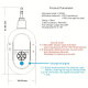 Système De Retour In Ear Sans Fil Pour Scène Latence ≤8 Ms 6 Canaux Multi Récepteurs Autonomie 10 H - www.yonis-shop.com