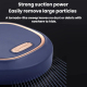 Robot Aspirateur Intelligent Rechargeable USB Ultra- Fin 7 cm Autonomie 60 Minutes Détection Des Obstacles Sols Multiples - w...
